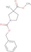 1-Benzyl 3-methyl 3-methylpyrrolidine-1,3-dicarboxylate