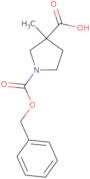 1-[(Benzyloxy)carbonyl]-3-methylpyrrolidine-3-carboxylic acid
