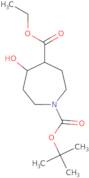 1-tert-Butyl 4-ethyl 5-hydroxyazepane-1,4-dicarboxylate