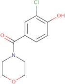 2-Chloro-4-(morpholine-4-carbonyl)phenol