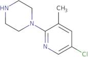 1-(5-Chloro-3-methyl-2-pyridinyl)-piperazine