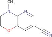 4-Methyl-3,4-dihydro-2H-pyrido[3,2-b][1,4]oxazine-7-carbonitrile