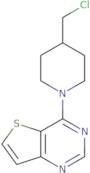 4-[4-(Chloromethyl)piperidin-1-yl]thieno[3,2-d]pyrimidine