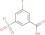 3-(chlorosulfonyl)-5-fluorobenzoic acid