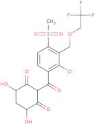 2-{2-Chloro-4-mesyl-3-[(2,2,2-trifluoroethoxy)methyl]benzoyl}-4,6-dihydroxycyclohexane-1,3-dione