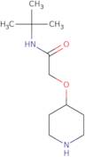 N-tert-Butyl-2-(4-piperidinyloxy)acetamide