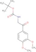 tert-Butyl N-[2-(3,4-dimethoxyphenyl)-2-oxoethyl]carbamate