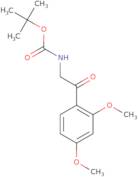 tert-Butyl N-[2-(2,4-dimethoxyphenyl)-2-oxoethyl]carbamate