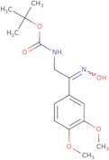 [2-(3,4-Dimethoxyphenyl)-2-hydroxyiminoethyl]-carbamic acid tert-butyl ester