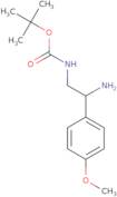 tert-Butyl N-[2-amino-2-(4-methoxyphenyl)ethyl]carbamate