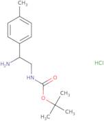 tert-Butyl N-[2-amino-2-(4-methylphenyl)ethyl]carbamate