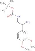 tert-Butyl N-[2-amino-2-(3,4-dimethoxyphenyl)ethyl]carbamate