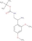 tert-Butyl N-[2-amino-2-(2,4-dimethoxyphenyl)ethyl]carbamate