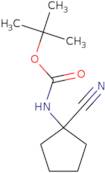 1-(Boc-amino)cyclopentanecarbonitrile
