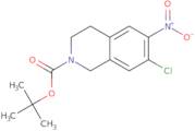 tert-Butyl 7-chloro-6-nitro-3,4-dihydroisoquinoline-2(1H)-carboxylate