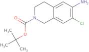 tert-butyl 6-amino-7-chloro-3,4-dihydroisoquinoline-2(1H)-carboxylate
