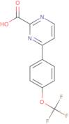 4-[4-(Trifluoromethoxy)phenyl]pyrimidine-2-carboxylic Acid