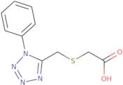 2-{[(1-Phenyl-1H-1,2,3,4-tetrazol-5-yl)methyl]sulfanyl}acetic acid