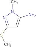 1-Methyl-3-(Methylthio)-1H-Pyrazol-5-Amine