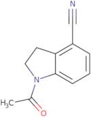 1-Acetyl-2,3-dihydro-1H-indole-4-carbonitrile