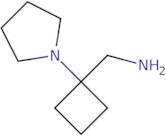 [1-(Pyrrolidin-1-yl)cyclobutyl]methanamine