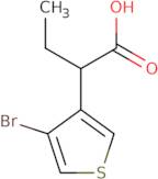 2-(4-Bromothiophen-3-yl)butanoic acid