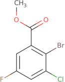 Methyl 2-bromo-3-chloro-5-fluorobenzoate