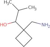 1-[1-(Aminomethyl)cyclobutyl]-2-methylpropan-1-ol