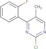 2-Chloro-4-(2-fluorophenyl)-5-methylpyrimidine