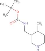 tert-butyl N-[(4-methylpiperidin-3-yl)methyl]carbamate
