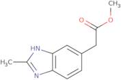 Methyl 2-(2-methyl-1H-benzo[D]imidazol-5-yl)acetate