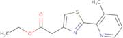 Ethyl 2-(2-(3-methylpyridin-2-yl)thiazol-4-yl)acetate