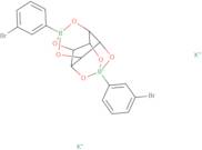 Bis(3-bromophenylboronic Acid) scyllo-Inositol Complex Dipotassium Pentahydrate