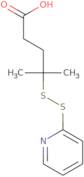 4-Methyl-4-(pyridin-2-yldisulfanyl)pentanoic acid