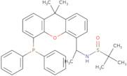 (R)-N-((S)-1-(5-(Diphenylphosphanyl)-9,9-dimethyl-9H-xanthen-4-yl)ethyl)-2-methylpropane-2-sulfina…