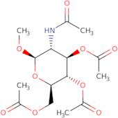 Methyl 2-acetamido-3,4,6-tri-O-acetyl-2-deoxy-β-D-glucopyranoside