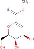 Methyl 2,6-anhydro-3-deoxy-D-lyxo-hept-2-enonimidate