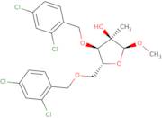 Methyl 3,5-di-O-(2,4-dichlorobenzyl)-2-C-methyl-α-D-ribofuranoside