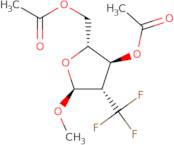 Methyl 2-deoxy-2- (trifluoromethyl)-a-D-arabinofuranoside-diacetate