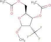 Methyl 3,5-di-O-acetyl-2-deoxy-2-(trifluoromethyl)-a-D-ribofuranoside