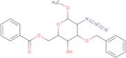 Methyl 2-azido-2-deoxy-3-O-benzyl-6-O-benzoyl-a-D-glucopyranoside