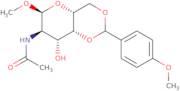 Methyl 2-acetamido-2-deoxy-4,6-(4-methoxybenzylidene)-a-D-galactopyranoside