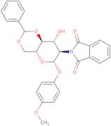 4-Methoxyphenyl 4,6-O-benzylidene-2-deoxy-2-phthalimido-b-D-glucopyranoside