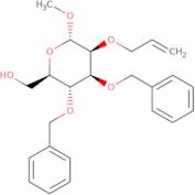 Methyl 2-O-allyl-3,4-di-O-benzyl-a-D-mannopyranoside