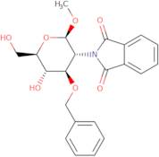 Methyl 3-O-benzyl-2-deoxy-2-phthalimido-b-D-glucopyranoside