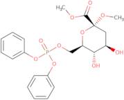 Methyl (methyl 3-deoxy-D-arabino-hept-2-ulopyranosid)onate-7-(diphenyl phosphate)