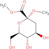 Methyl (methyl 3-deoxy-D-arabino-hept-2-ulopyranosid)onate