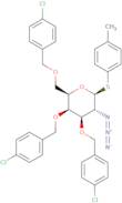 4-Methylphenyl 2-azido-3,4,6-tri-O-(4-chlorobenzyl)-2-deoxy-b-D-thiogalactopyranoside