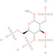 Methyl a-D-glucopyranoside 2,3,4,6-tetrasulfate potassium salt