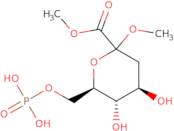 Methyl (methyl 3-deoxy-D-arabino-hept-2-ulopyranosid)onate-7-phosphate